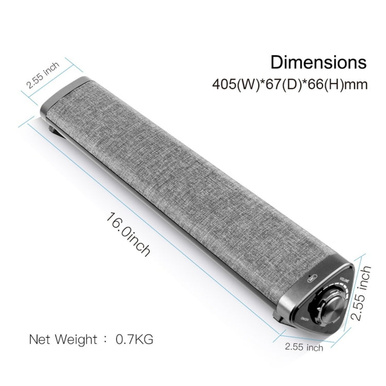 LP1811 Portable Bluetooth 5.0 Desktop Real Bass Bluetooth Speakers, Support TF Card & Hands-free Calls - Desktop Speaker by buy2fix | Online Shopping UK | buy2fix