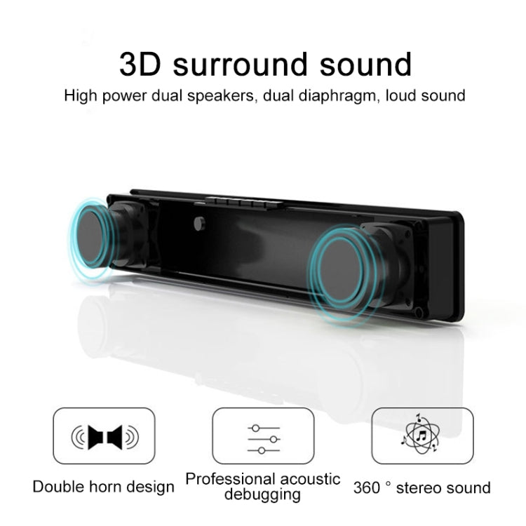 Multifunctional RGB Colorful Light Computer Bluetooth Speaker - Desktop Speaker by buy2fix | Online Shopping UK | buy2fix