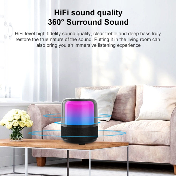 JY-06 60W TWS Outdoor Colorful Lights High Volume Bluetooth Speaker - Desktop Speaker by buy2fix | Online Shopping UK | buy2fix