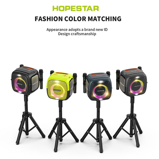 HOPESTAR Party One RGB Lighting Wireless Bluetooth Speaker (Yellow) - Desktop Speaker by HOPESTAR | Online Shopping UK | buy2fix