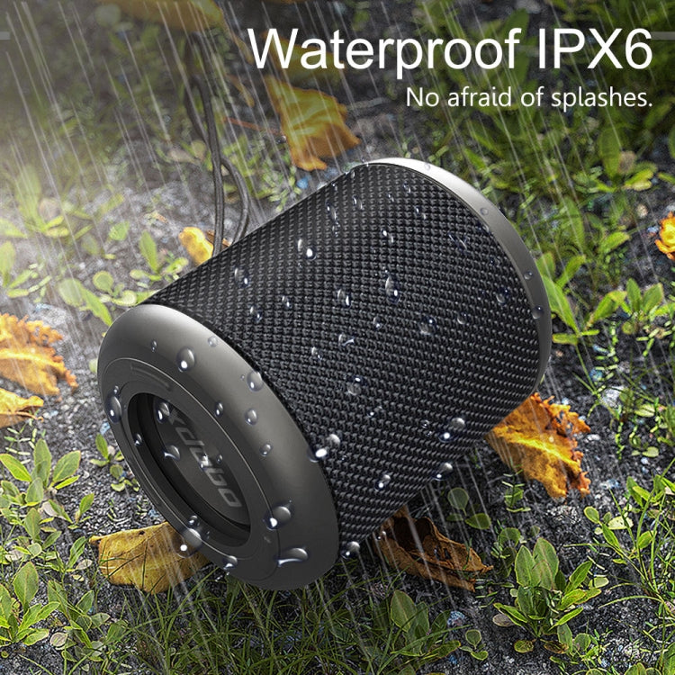 XDOBO Draco Mini IPX6 Waterproof Portable TWS Wireless Bluetooth Speaker Subwoofer (Red) - Desktop Speaker by XDOBO | Online Shopping UK | buy2fix