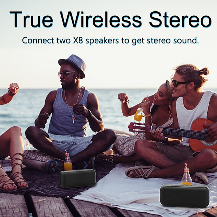 XDOBO X8 60W Wireless Bluetooth Speaker Outdoor Subwoofer Support TWS & TF Card (Black) - Desktop Speaker by XDOBO | Online Shopping UK | buy2fix