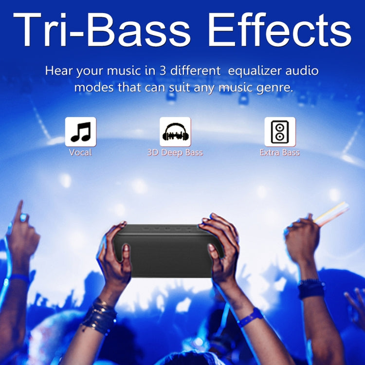 XDOBO X8 60W Wireless Bluetooth Speaker Outdoor Subwoofer Support TWS & TF Card (Black) - Desktop Speaker by XDOBO | Online Shopping UK | buy2fix