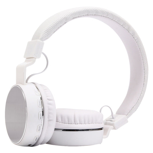 SH-16 Headband Folding Stereo Wireless Bluetooth Headphone Headset, Support 3.5mm Audio & Hands-free Call & TF Card &FM, for iPhone, iPad, iPod, Samsung, HTC, Sony, Huawei, Xiaomi and other Audio Devices(Silver) by buy2fix