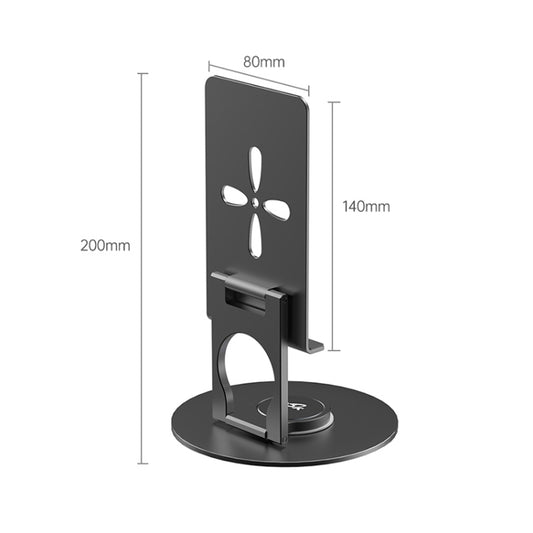 V269C 360 Degree Rotation Aluminum Alloy Desktop Phone Tablet Holder - Desktop Holder by buy2fix | Online Shopping UK | buy2fix
