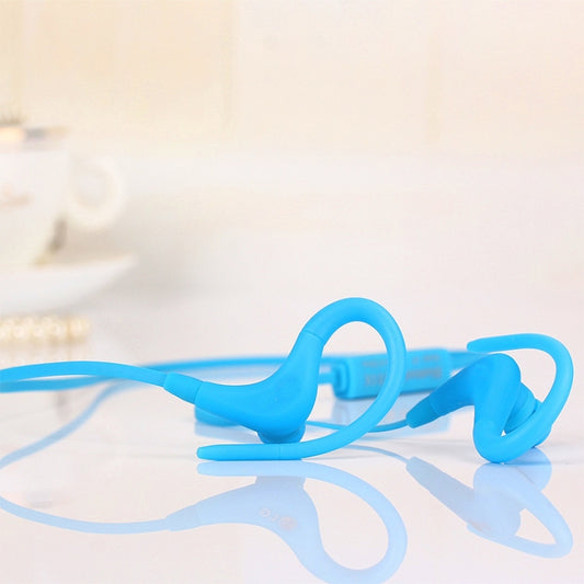 BT-1 Wireless Bluetooth In-ear Headphone Sports Headset with Microphones, for Smartphone, Built-in Bluetooth Wireless Transmission, Transmission Distance: within 10m(Blue) by buy2fix