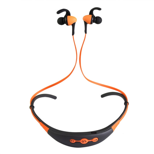 BT-54 In-Ear Wire Control Sport Neckband Wireless Bluetooth Earphones with Mic & Ear Hook, Support Handfree Call, For iPad, iPhone, Galaxy, Huawei, Xiaomi, LG, HTC and Other Smart Phones(Orange) by buy2fix