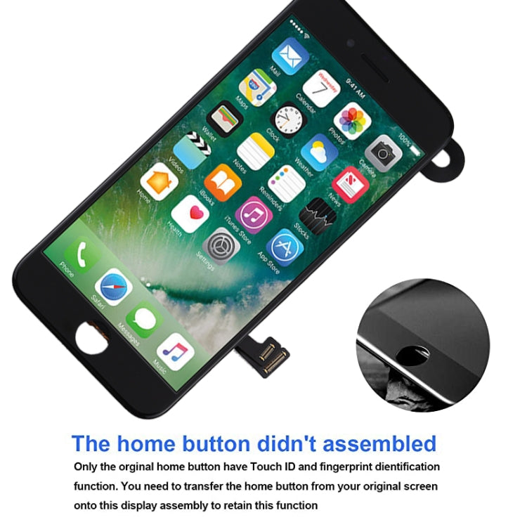 TFT LCD Screen include Front Camera for iPhone 7 Plus (White) - iPhone 7 Plus Parts by buy2fix | Online Shopping UK | buy2fix