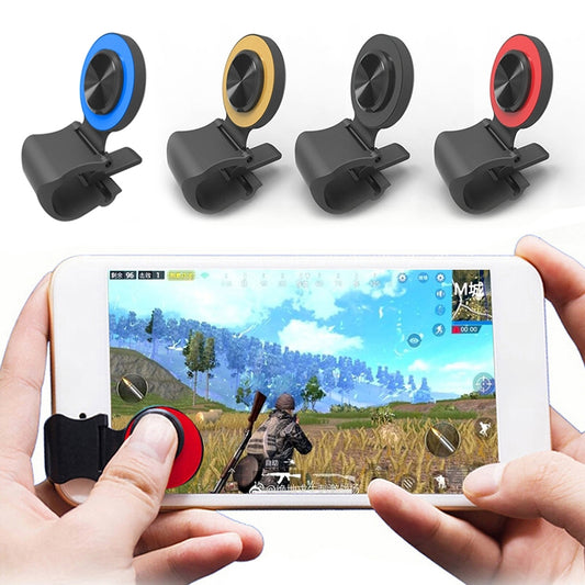 A9 Direct Mobile Clip Games Joystick Artifact Hand Travel Button Sucker with Ring Holder for iPhone, Android Phone, Tablet (Blue) - Handle Shooter by buy2fix | Online Shopping UK | buy2fix
