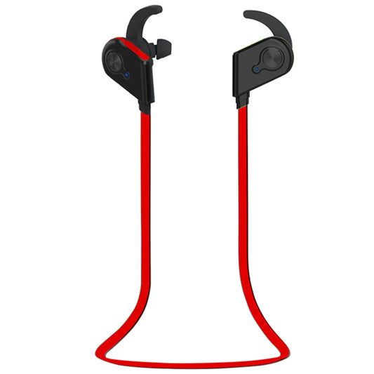 S20 Magnetic Switch Sweatproof Motion Wireless Bluetooth In-Ear Headset with Indicator Light & Mic, Distance: 10m, For iPad, Laptop, iPhone, Samsung, HTC, Huawei, Xiaomi, and Other Smart Phones(Red) by buy2fix