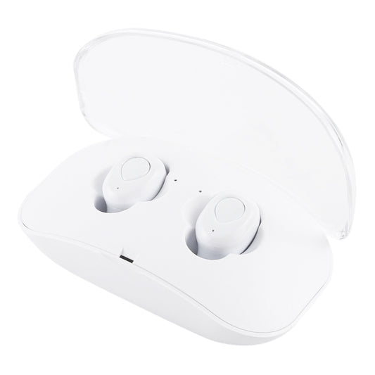 X-I8S Outdoor Sports Portable In-ear Bluetooth V4.2 Earphone with Charging Box (White) by buy2fix