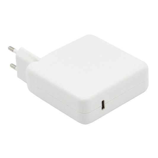 87W Type-C Power Adapter Portable Charger with 1.8m Type-C Charging Cable, EU Plug (White) by buy2fix