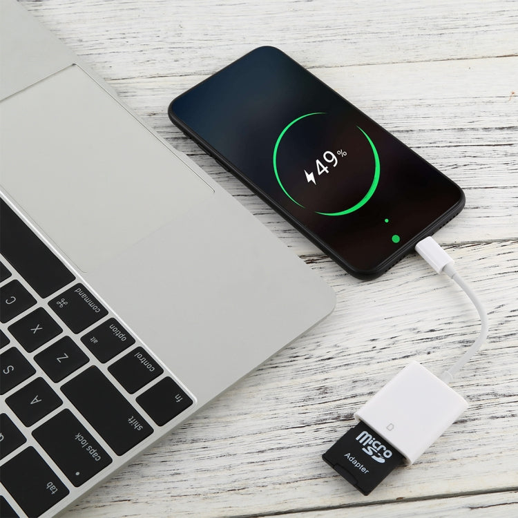 NK105 8 Pin to SD Card Camera Reader Adapter, Compatible with IOS 9.1 and Above Systems by buy2fix