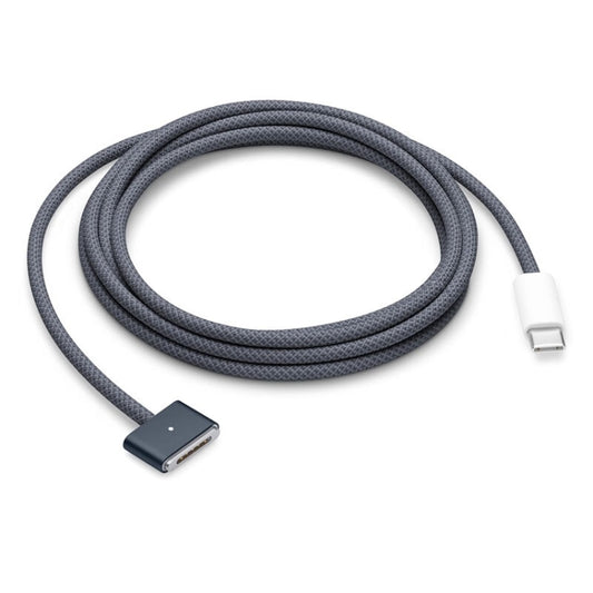 USB-C / Type-C to Magsafe 3 Braided Fast Charging Data Cable, Length: 2m (Blue) - Cable & Adapter by buy2fix | Online Shopping UK | buy2fix