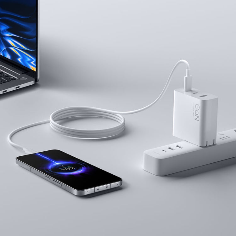 Original Xiaomi 140W 1 x USB + 2 x USB-C / Type-C Three Ports GaN Fast Charger Set, US Plug by Xiaomi