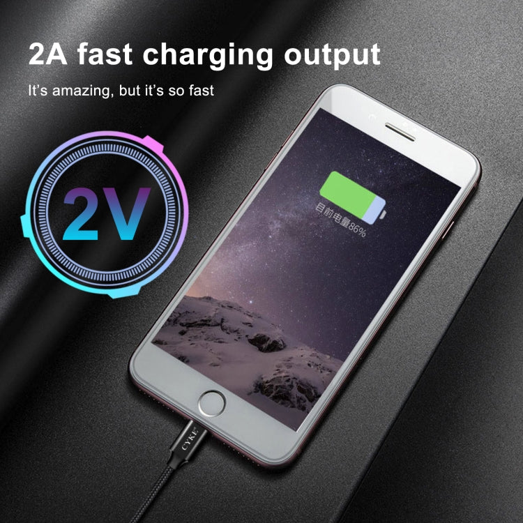 5V 2A 8 Pin Male to 8 Pin Male Braided Data Cable by buy2fix