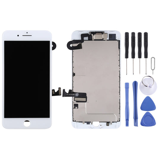 TFT LCD Screen include Front Camera for iPhone 8 Plus (White) by buy2fix