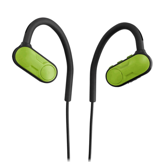 BTH-Y9 Ultra-light Ear-hook Wireless V4.1 Bluetooth Earphones with Mic(Green) by buy2fix