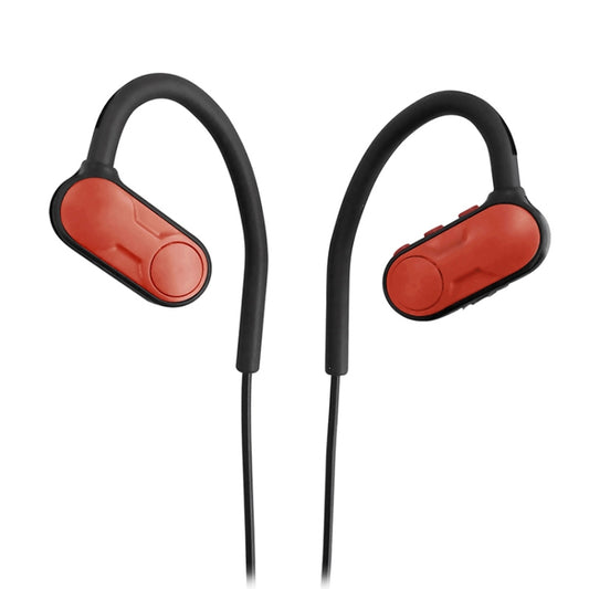 BTH-Y9 Ultra-light Ear-hook Wireless V4.1 Bluetooth Earphones with Mic(Red) by buy2fix