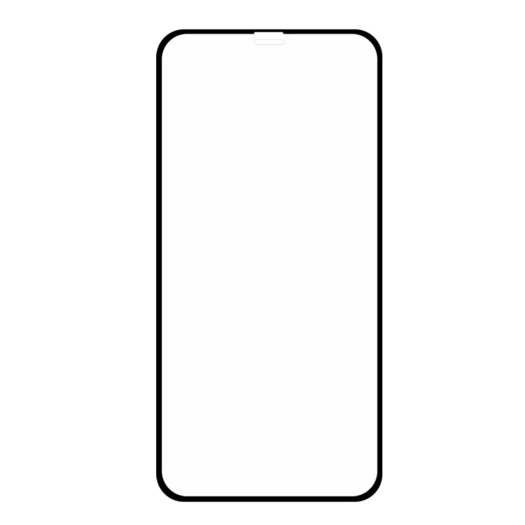 For iPhone X / XS ENKAY Hat-Prince 0.2mm 9H 2.5D Full Screen Tempered Glass Film(Black) - iPhone X & XS Tempered Glass by ENKAY | Online Shopping UK | buy2fix