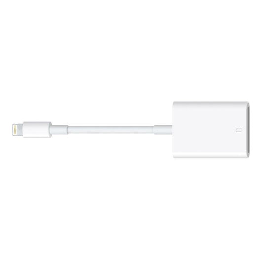 8 Pin to SD Card Camera Reader Adapter (White) - Converter & Adapter by buy2fix | Online Shopping UK | buy2fix
