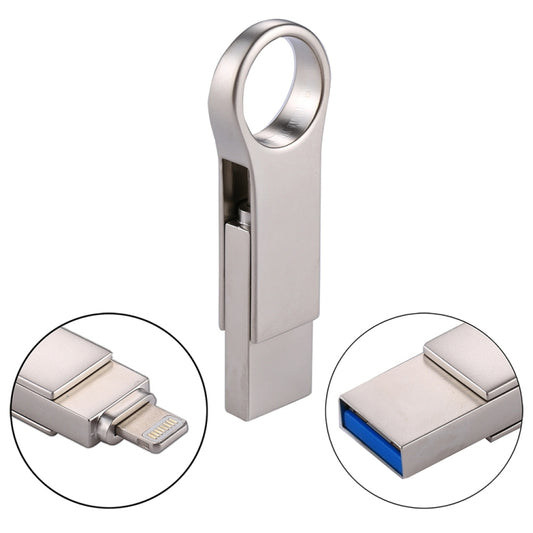 RQW-10D 2 in 1 USB 2.0 & 8 Pin 32GB Flash Drive by buy2fix
