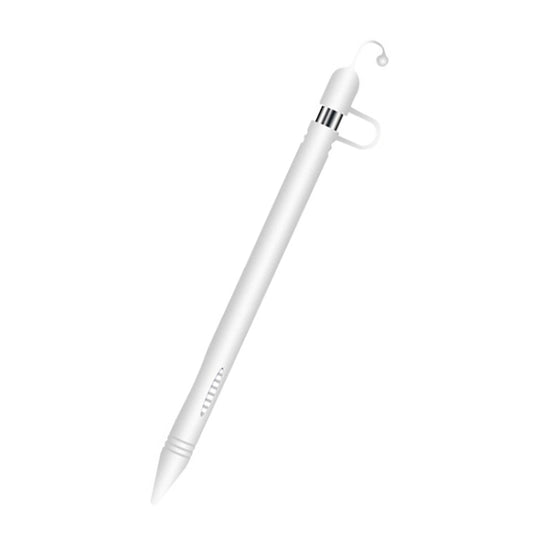 Apple Pen Cover Anti-lost Protective Cover for Apple Pencil(White) by buy2fix