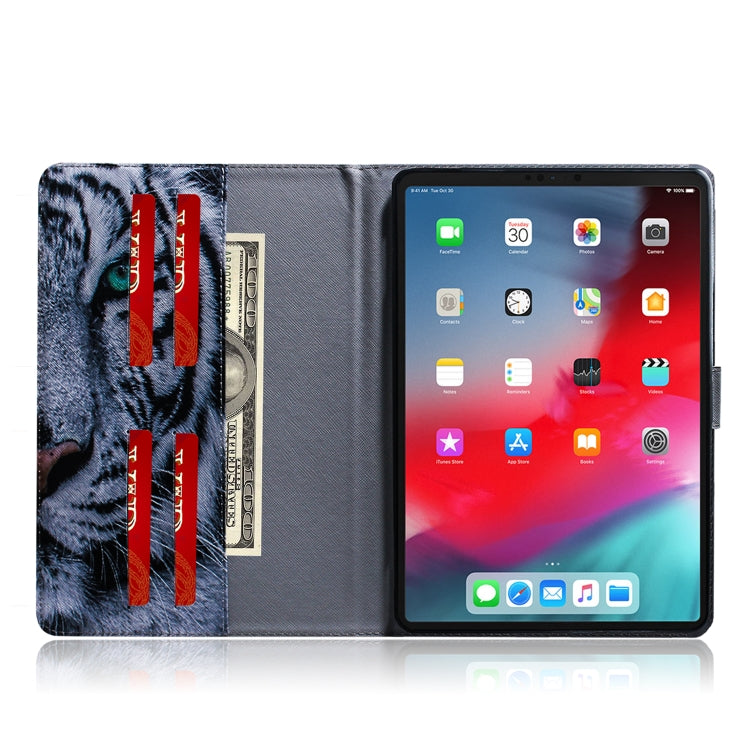 Tiger Pattern Horizontal Flip Leather Case for iPad Pro 11 inch (2018), with Holder & Card Slot & Wallet - iPad Pro 11 (2018) Cases by buy2fix | Online Shopping UK | buy2fix