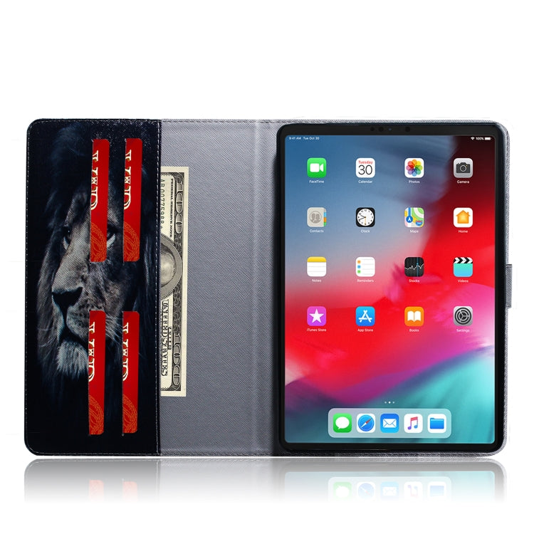 Lion Pattern Horizontal Flip Leather Case for iPad Pro 11 inch (2018), with Holder & Card Slot & Wallet - iPad Pro 11 (2018) Cases by buy2fix | Online Shopping UK | buy2fix