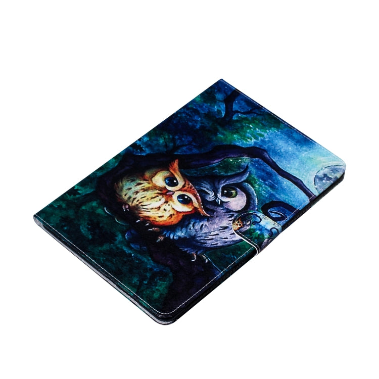 Oil Owl Pattern Horizontal Flip Leather Case for iPad Pro 11 inch (2018), with Holder & Card Slot & Wallet - iPad Pro 11 (2018) Cases by buy2fix | Online Shopping UK | buy2fix
