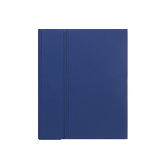 X-11BC Skin Plain Texture Detachable Bluetooth Keyboard Tablet Case for iPad Pro 11 inch 2020 / 2018, with Touchpad & Pen Slot(Blue) by buy2fix
