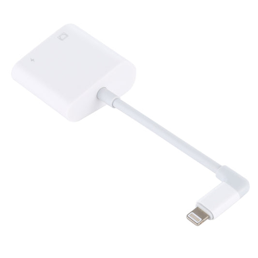 NK-1035 Ethernet Port + 8 Pin Female to 8 Pin Elbow Male Function Adapter(White) by buy2fix