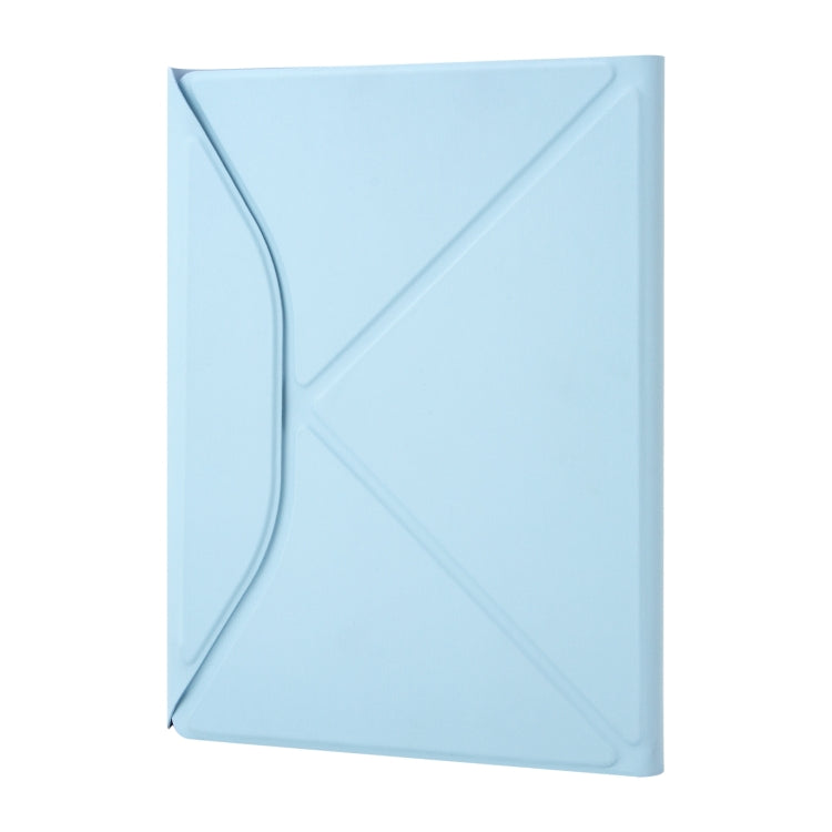 Z098B Pen Slot Bluetooth Keyboard Leather Tablet Case For iPad Air 11 2025/2024/2022/2020 (Sky Blue) - For iPad Air by buy2fix | Online Shopping UK | buy2fix