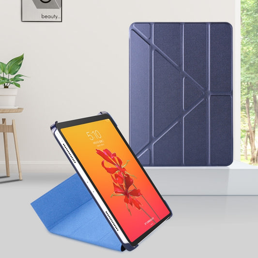 Horizontal Flip Ultra-thin Magnetic PU Leather Case for iPad Air 11 2024 / iPad Pro 11 inch 2018/2020/2021, with Sleep / Wake-up Function(Dark Blue) by buy2fix