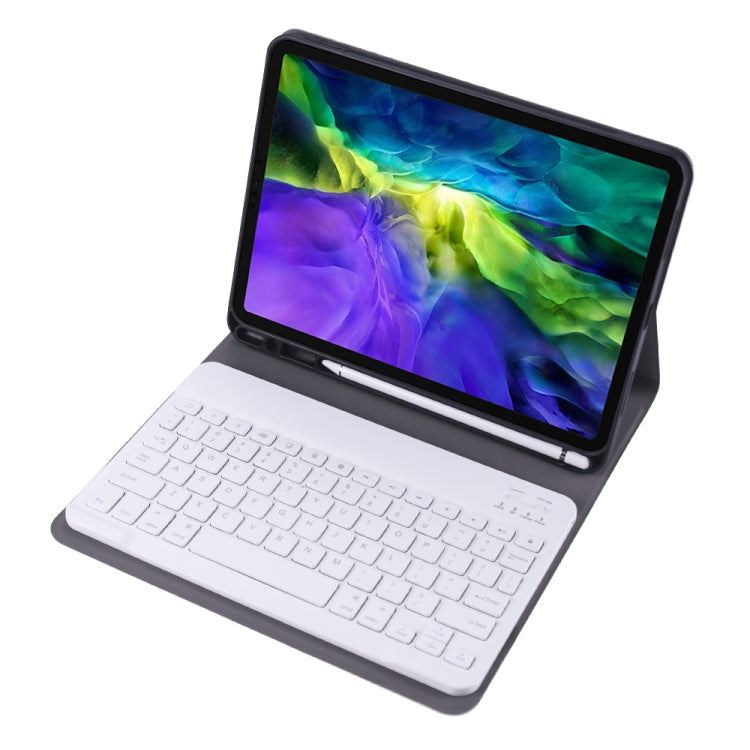 A11B 2020 Ultra-thin ABS Detachable Bluetooth Keyboard Tablet Case for iPad Pro 11 2022 / 2021 / Air4 / Air5, with Pen Slot & Holder (Gold) - For iPad Pro by buy2fix | Online Shopping UK | buy2fix