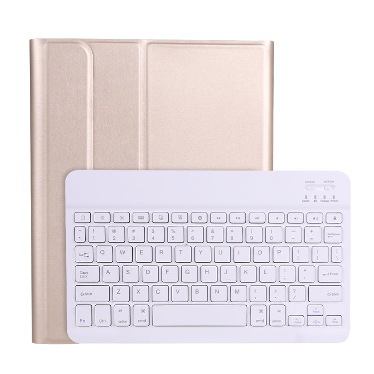 A11B 2020 Ultra-thin ABS Detachable Bluetooth Keyboard Tablet Case for iPad Pro 11 2022 / 2021 / Air4 / Air5, with Pen Slot & Holder (Gold) - For iPad Pro by buy2fix | Online Shopping UK | buy2fix