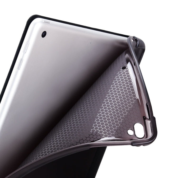Multi-folding Shockproof TPU Protective Case for iPad 9.7 (2018) / 9.7 (2017) / air / air2, with Holder & Pen Slot(Red) - iPad 9.7 (2018) & (2017) Cases by buy2fix | Online Shopping UK | buy2fix