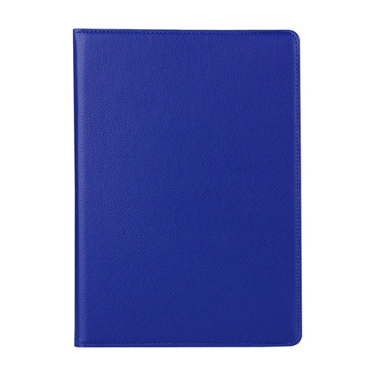 Litchi Texture 360 Degree Spin Multi-function Horizontal Flip Leather Protective Case with Holder for iPad Pro 10.5 inch / iPad Air (2019) (Dark Blue) by buy2fix