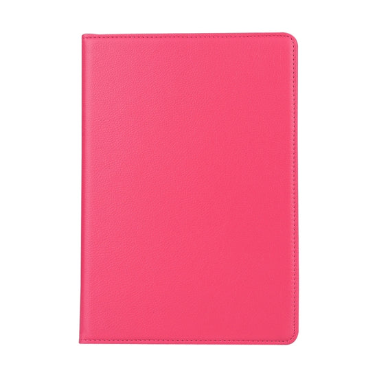 Litchi Texture 360 Degree Spin Multi-function Horizontal Flip Leather Protective Case with Holder for iPad Pro 10.5 inch / iPad Air (2019) (Magenta) by buy2fix