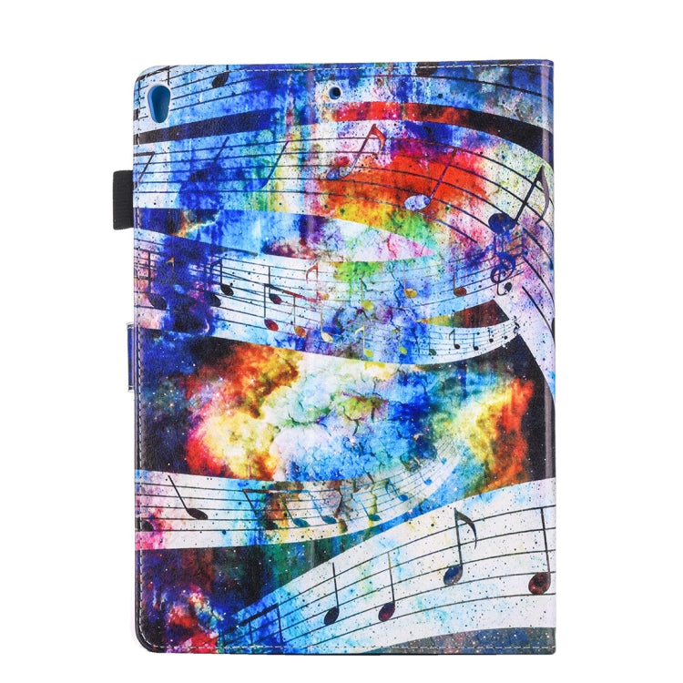For iPad Pro 10.5 inch Musical Note Print Horizontal Flip PU Leather Protective Case with Holder & Card Slots & Photo Frame - iPad Pro 10.5 inch Cases by buy2fix | Online Shopping UK | buy2fix
