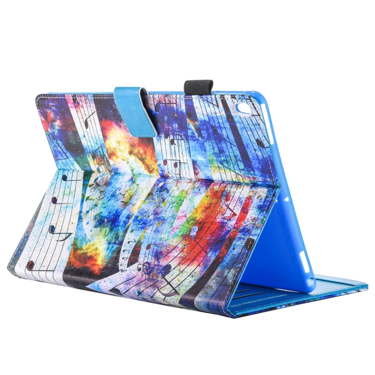 For iPad Pro 10.5 inch Musical Note Print Horizontal Flip PU Leather Protective Case with Holder & Card Slots & Photo Frame - iPad Pro 10.5 inch Cases by buy2fix | Online Shopping UK | buy2fix