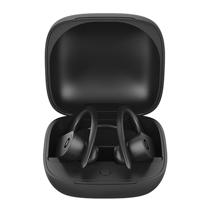 b10 TWS Bluetooth 5.0 Hanging Ear Wireless Bluetooth Sports Earphone with Magnetic Charging Box, Support Call & Siri & Charging Box Wireless Charging(Black) - TWS Earphone by buy2fix | Online Shopping UK | buy2fix