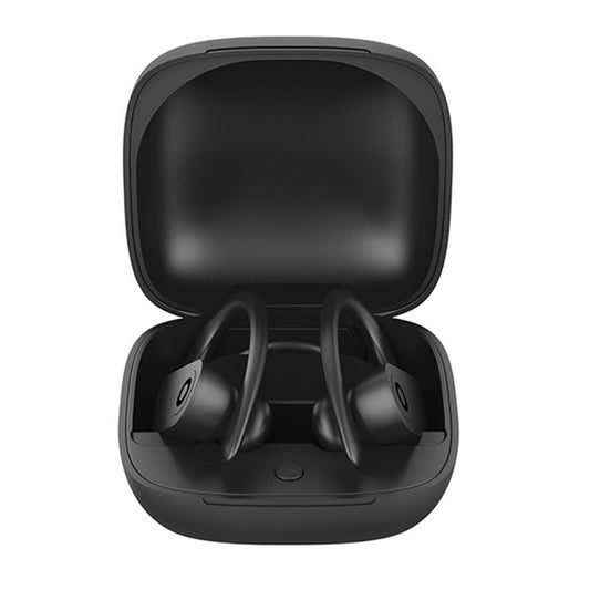 b10 TWS Bluetooth 5.0 Hanging Ear Wireless Bluetooth Sports Earphone with Magnetic Charging Box, Support Call & Siri & Charging Box Wireless Charging(Black) - TWS Earphone by buy2fix | Online Shopping UK | buy2fix