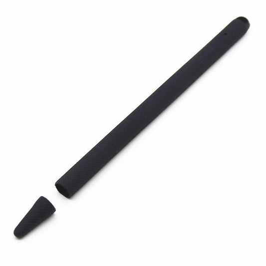 Stylus Pen Silica Gel Shockproof Protective Case for Apple Pencil 2 (Black) by buy2fix