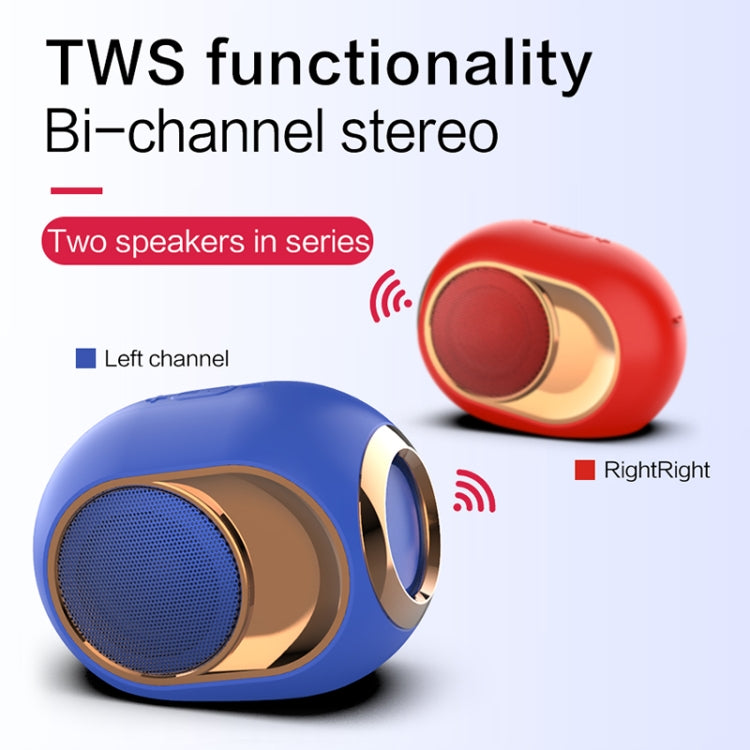 X6 TWS Outdoor Waterproof Bass Wireless Bluetooth Speaker, Support Hands-free / USB / AUX / TF Card (White) - Waterproof Speaker by buy2fix | Online Shopping UK | buy2fix