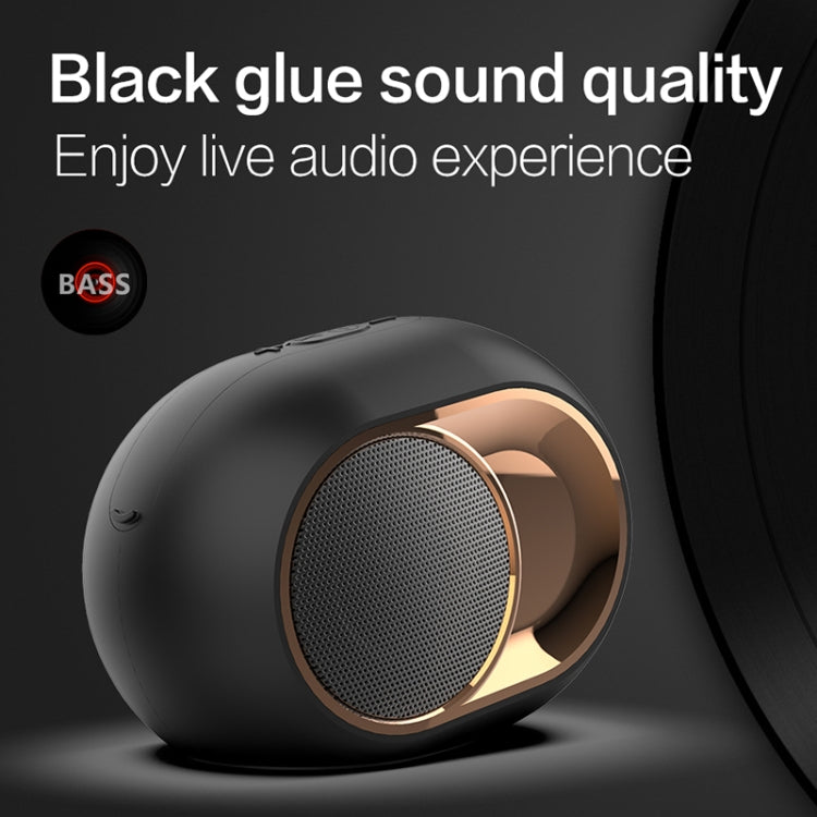 X6 TWS Outdoor Waterproof Bass Wireless Bluetooth Speaker, Support Hands-free / USB / AUX / TF Card (White) - Waterproof Speaker by buy2fix | Online Shopping UK | buy2fix
