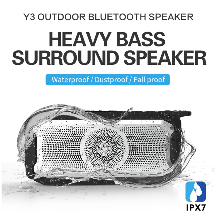 X3 5W Outdoor IPX7 Waterproof Wireless Bluetooth Speaker, Support Hands-free / USB / AUX / TF Card (Army Green) - Waterproof Speaker by buy2fix | Online Shopping UK | buy2fix