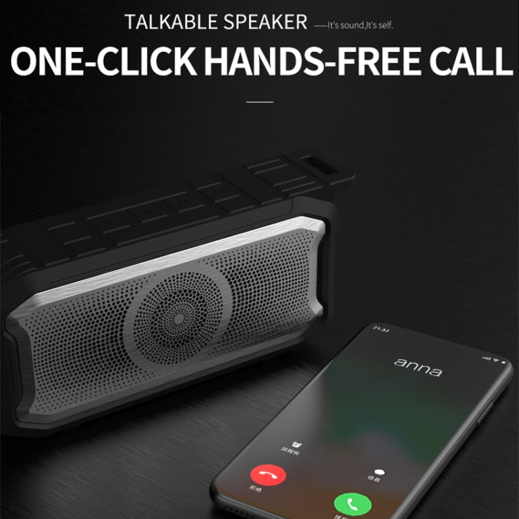 X3 5W Outdoor IPX7 Waterproof Wireless Bluetooth Speaker, Support Hands-free / USB / AUX / TF Card (Red) - Waterproof Speaker by buy2fix | Online Shopping UK | buy2fix
