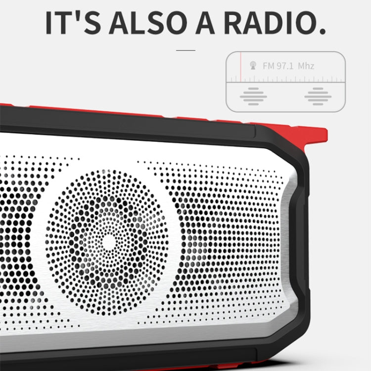 X3 5W Outdoor IPX7 Waterproof Wireless Bluetooth Speaker, Support Hands-free / USB / AUX / TF Card (Red) - Waterproof Speaker by buy2fix | Online Shopping UK | buy2fix