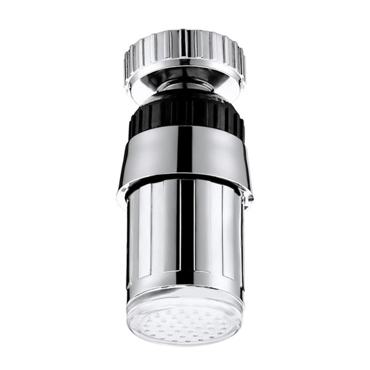 SDF-B6 1 LED ABS Temperature Sensor 3-color LED Faucet Light Water Glow Shower, Size: 58 x 24mm, Interface: 22mm (Silver) by buy2fix